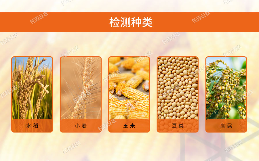 稻麦考种系统可检测作物种类